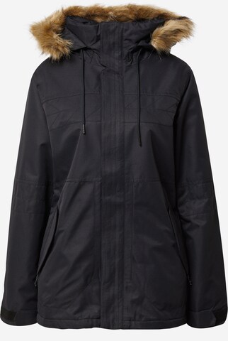 Veste outdoor Volcom en noir : devant