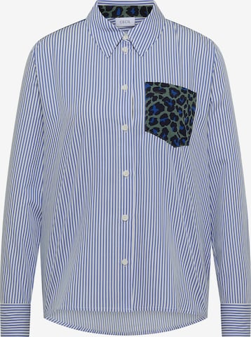 CECIL Blouse in Blue: front