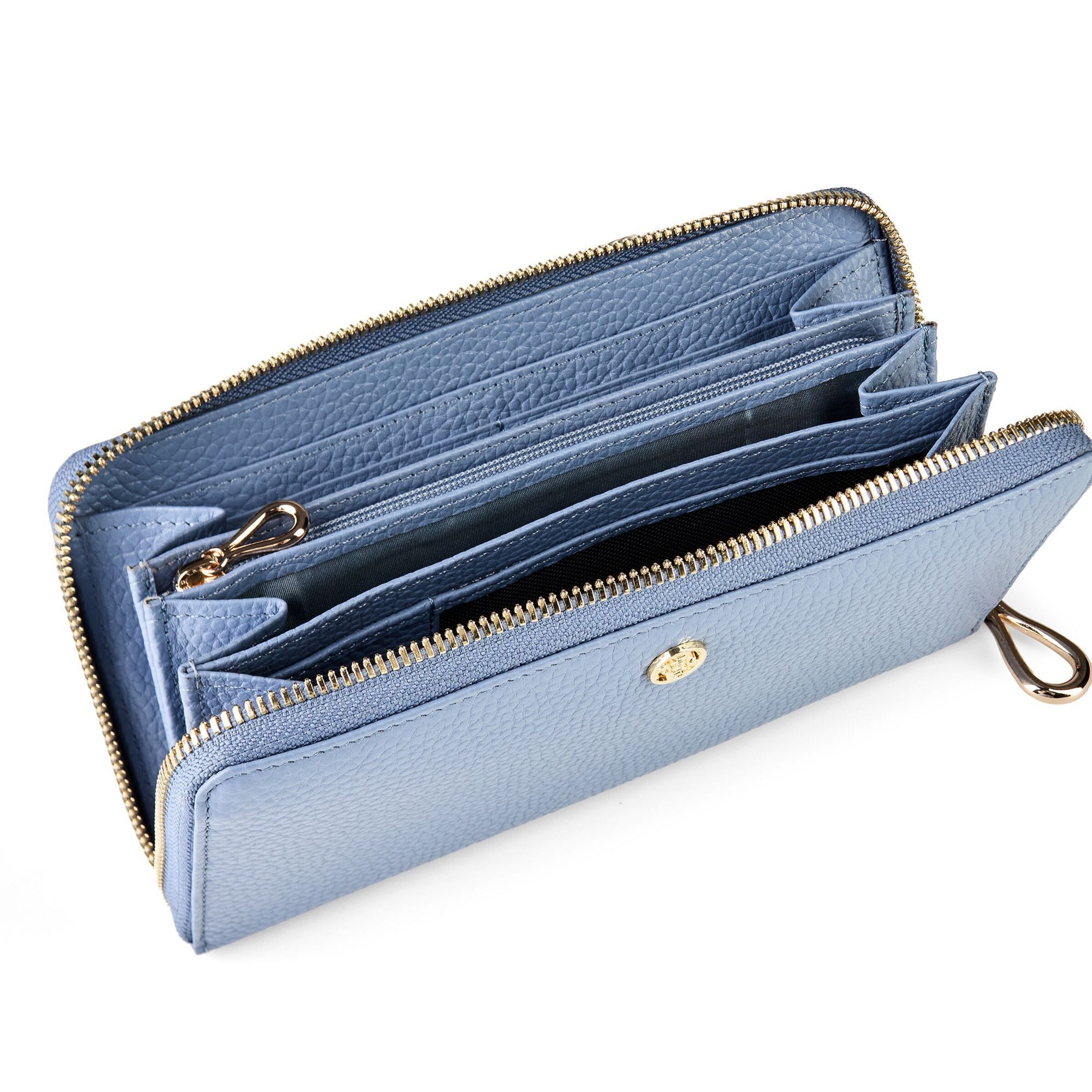 Esquire Portemonnee 'Alexandria' in Blauw