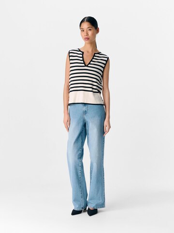 OBJECT - Top en beige