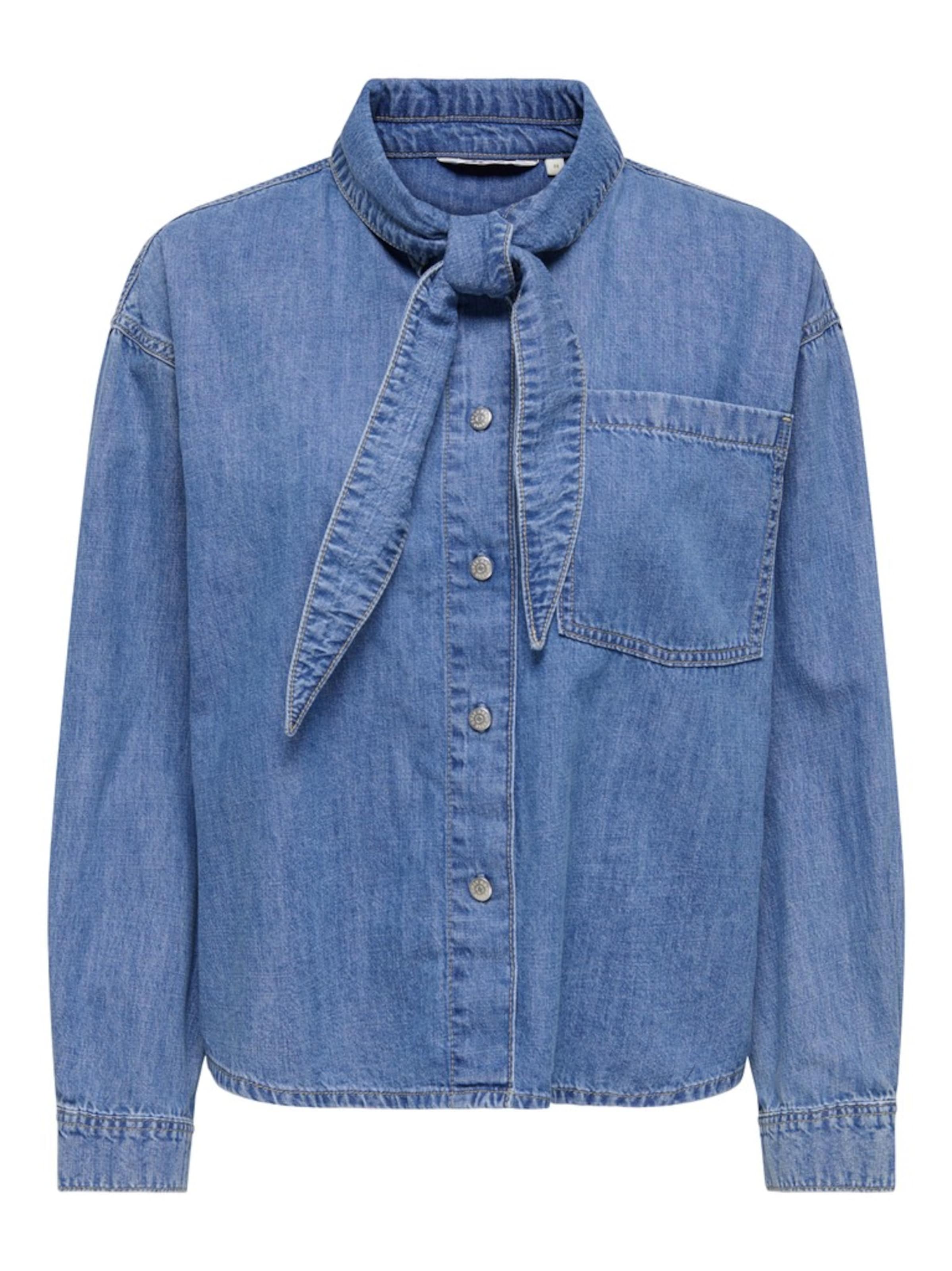 ONLY - Blusa 'ONLALISIA' en azul: frente