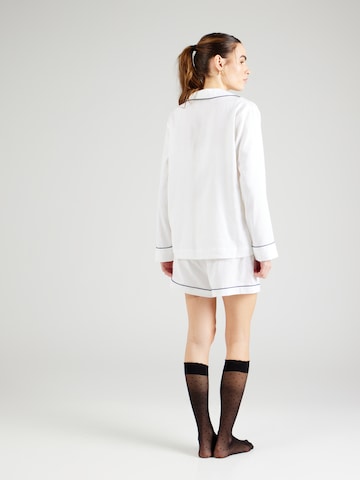 Lauren Ralph Lauren Kratke hlače za spanje | bela barva