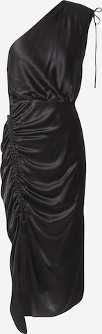 AllSaints Koktejlové šaty 'LAURA' – černá: přední strana