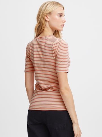 ICHI - Camisa 'Mira' em laranja