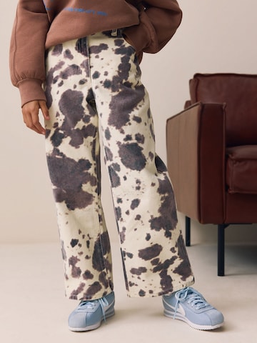 Next Tapered Jeans i beige: forside