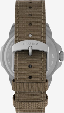 TIMEX Analoguhr in Braun