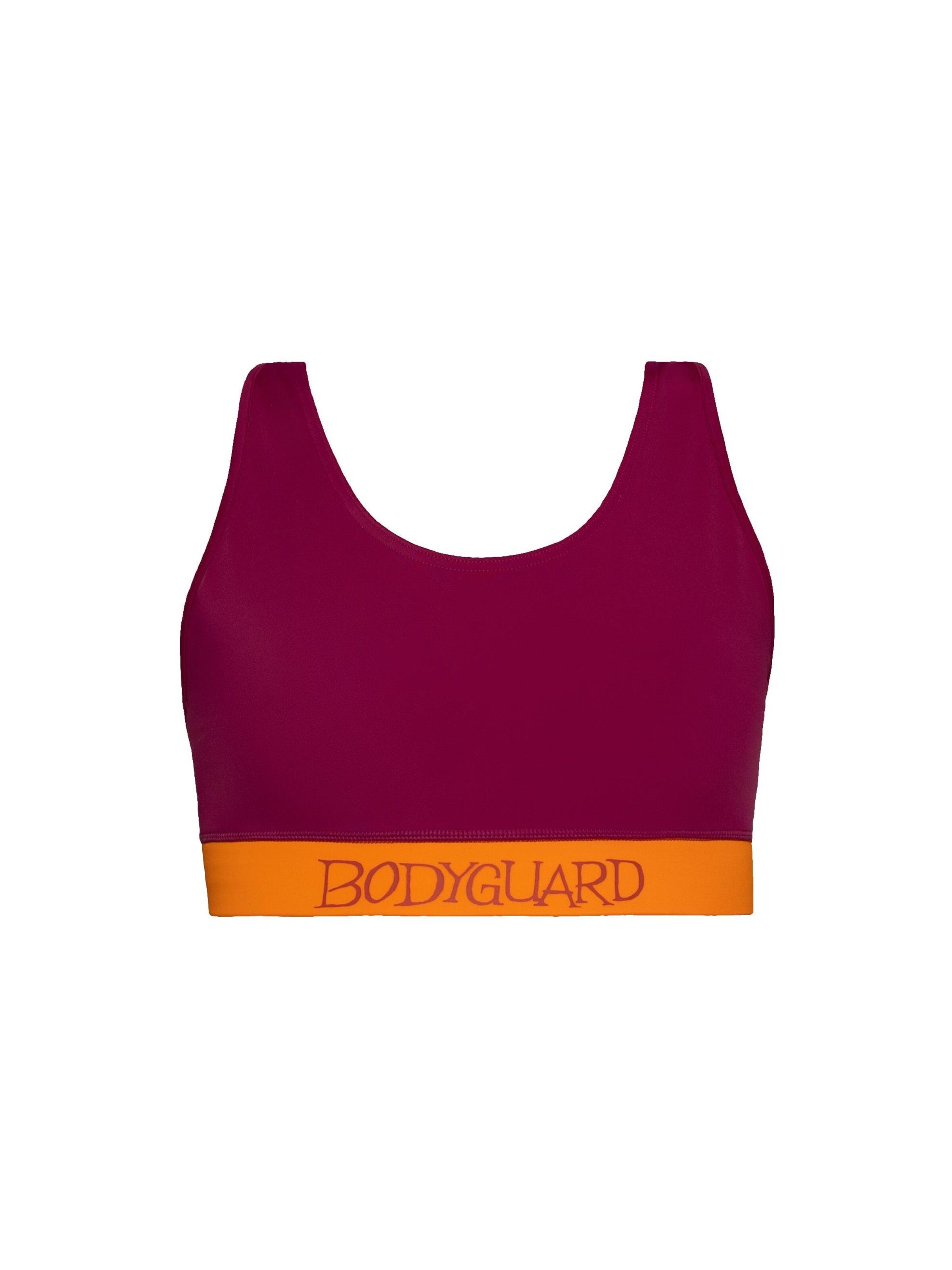 Bodyguard Medium Support Sports Bra 'Lagonisi' in Red: front