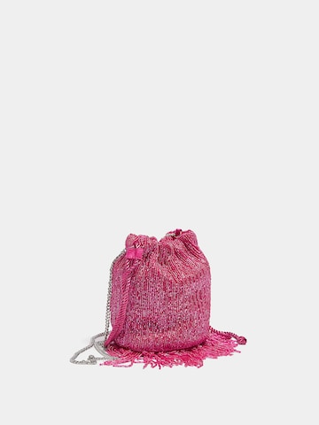 Sac à bandoulière Pull&Bear en rose : devant