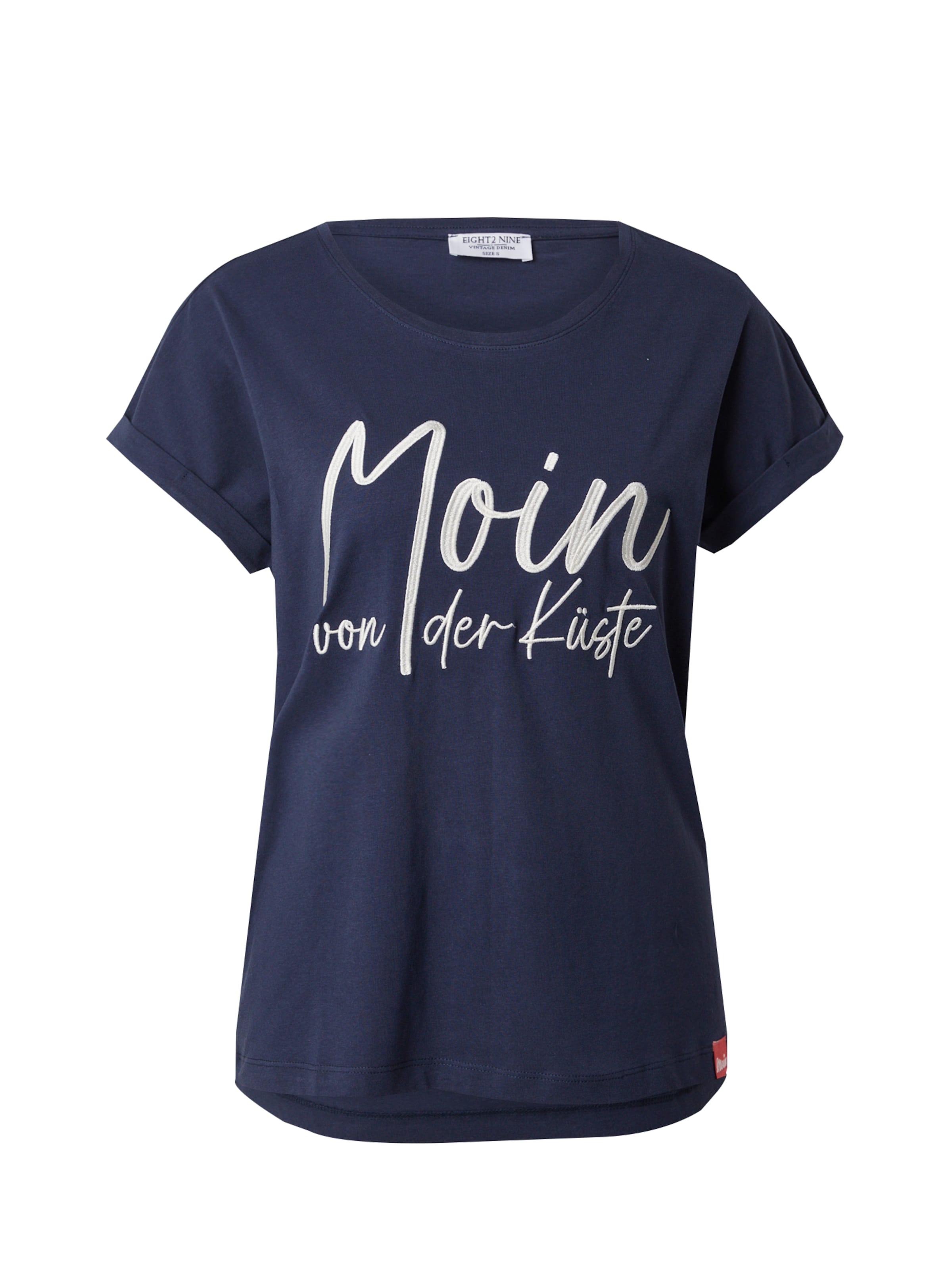 Eight2Nine Μπλουζάκι σε μπλε: μπροστά