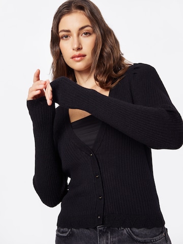 ONLY Knit cardigan 'Sille' in Black
