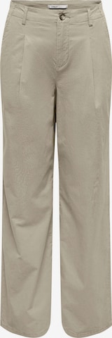 ONLY Štandardný strih Plisované nohavice 'ONLBiana' - Béžová: predná strana