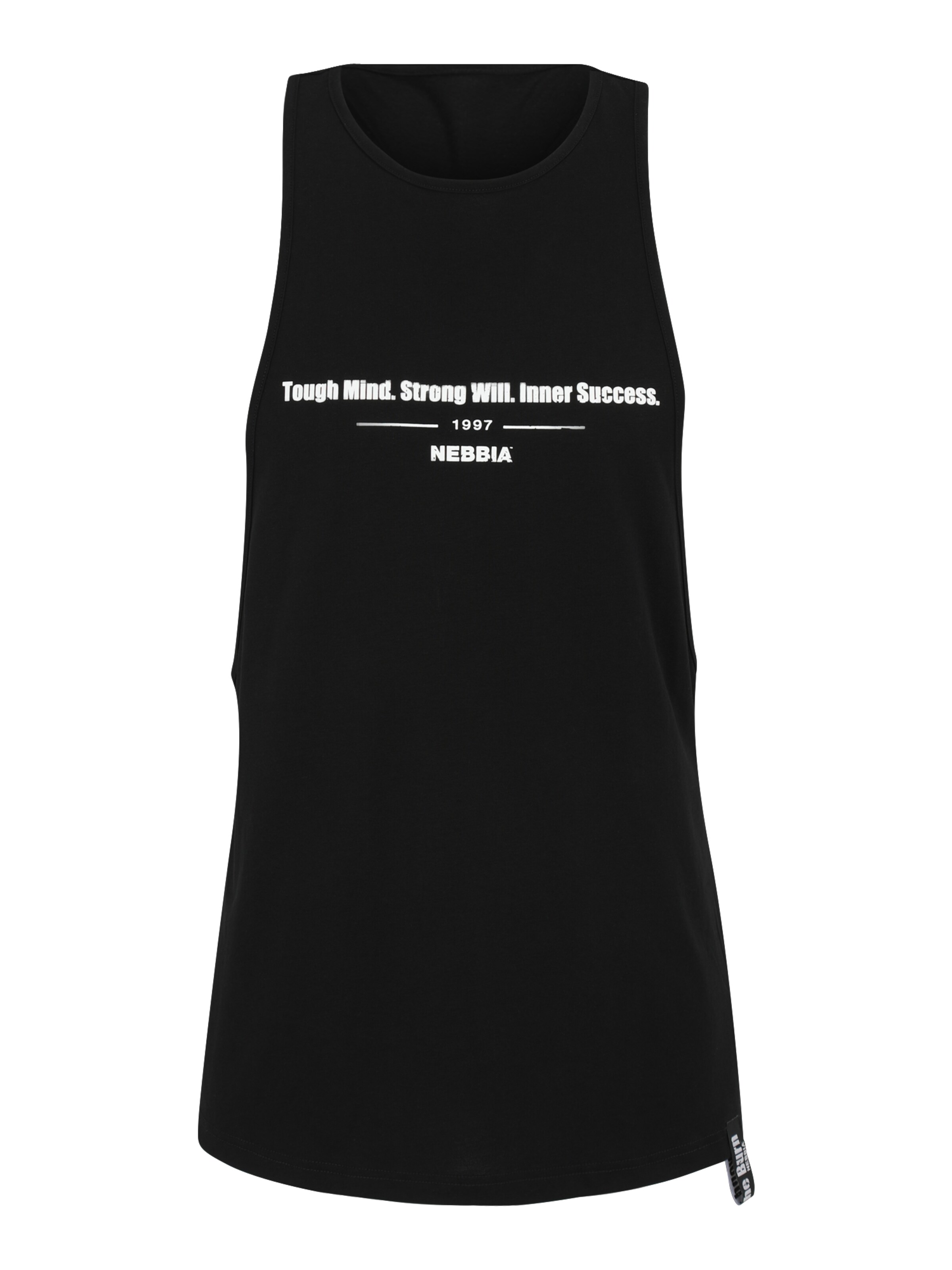 NEBBIA - Camisa funcionais 'FLEXIN' 360' em preto: frente