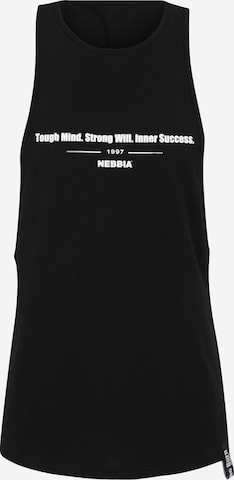 Maglia funzionale 'FLEXIN' 360' di NEBBIA in nero: frontale