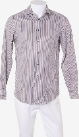 Jacques Britt Button Up Shirt in S in Blue: front