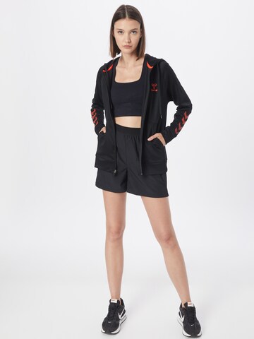 Hummel Sports sweat jacket 'GG12' in Black