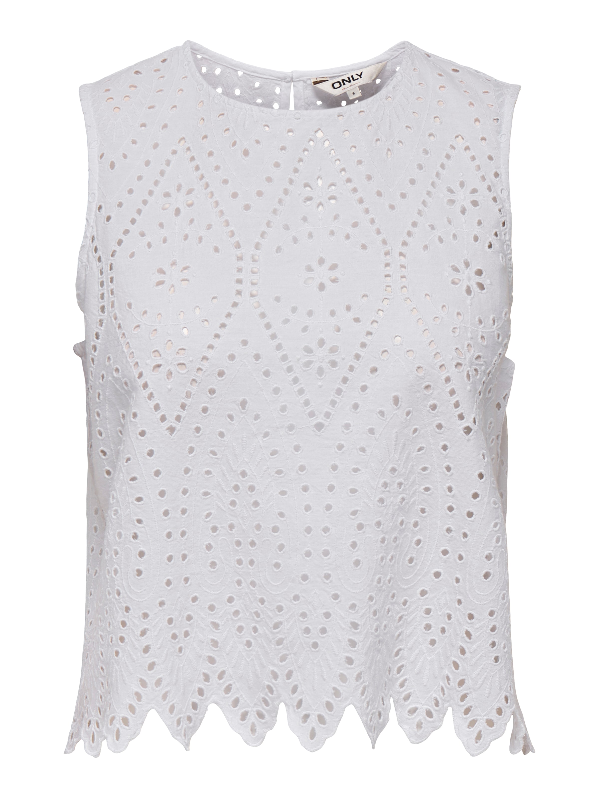 ONLY Top 'ONLTulum' in White: front