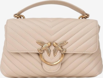 Borsa a tracolla '100044 A0GK' di PINKO in beige: frontale