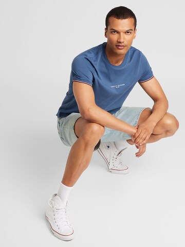 Maglietta di TOMMY HILFIGER in blu