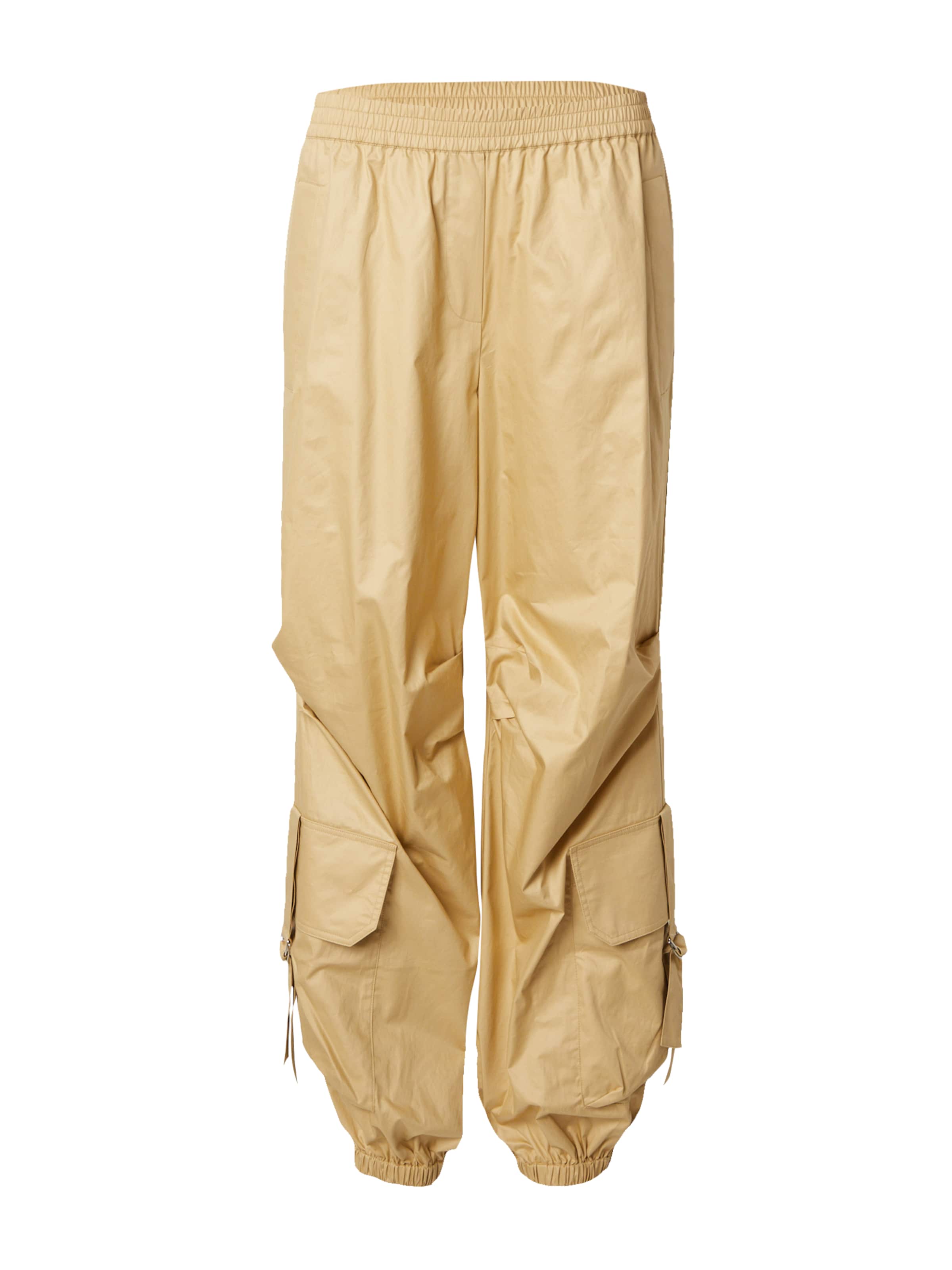 Tapered Pantaloni cu buzunare 'Natasha' de la EDITED pe maro: față