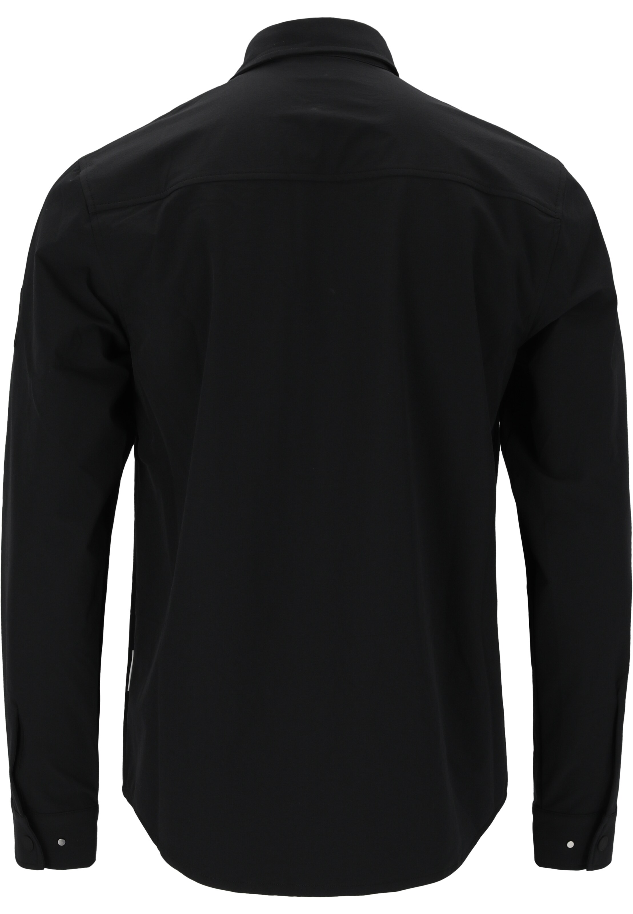 SOS Regular Fit Funktionshemd in Schwarz