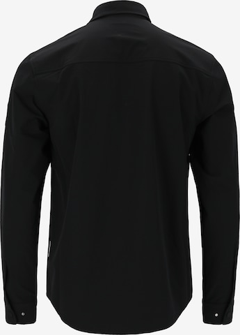 SOS Regular fit Functioneel overhemd in Zwart