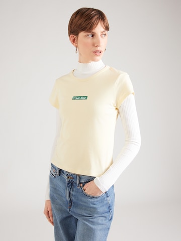 Calvin Klein Jeans Póló - fehér: elől