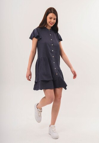 FRESHLIONS Blousejurk 'Jolin' in Blauw