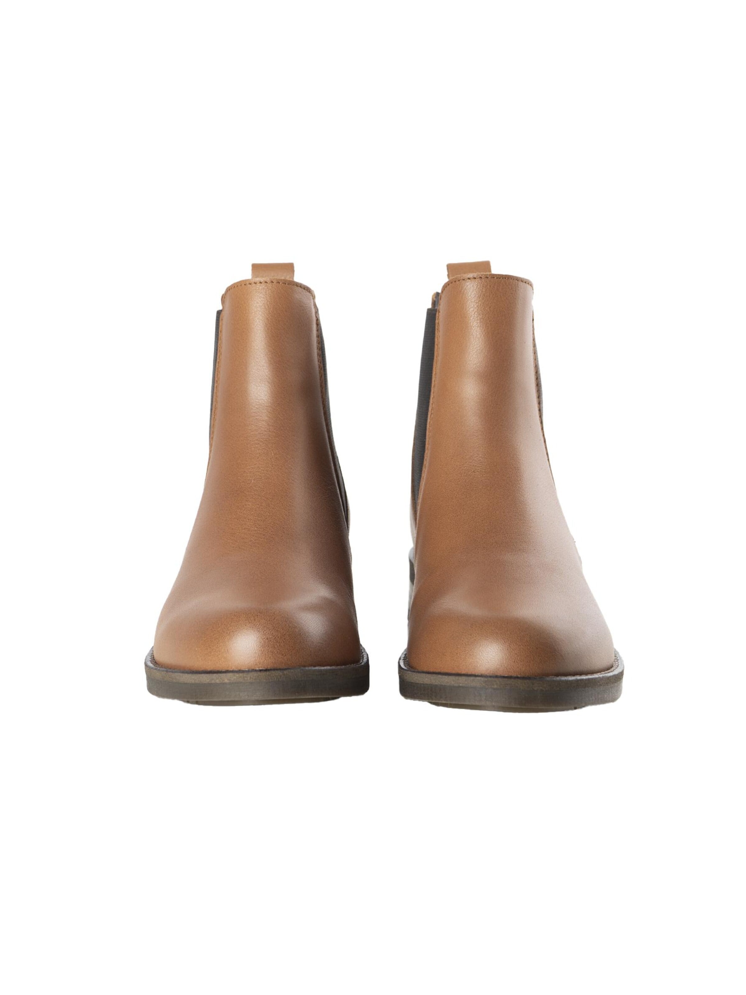 ANK Select Chelsea boots 'LEATHER Chelsea Boot - Made in Portugal' in Bruin