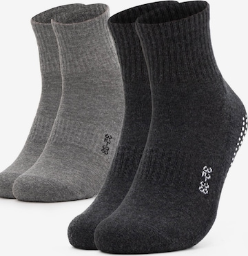 Chaussettes 'Stopper Madeleine' Occulto en gris : devant