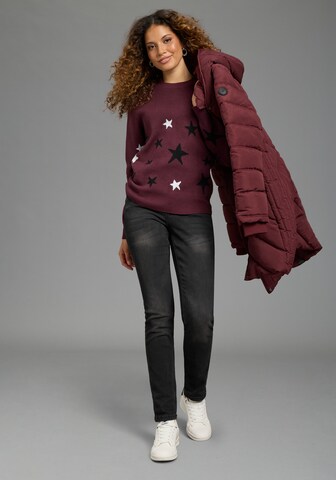 KangaROOS Pullover in Lila