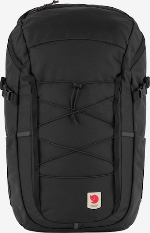 FJALLRAVEN Backpack 'Skule Top Zip' in Black: front