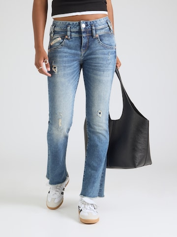 Herrlicher - Bootcut Vaquero 'Pearl' en azul: frente