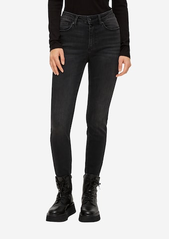 QS Skinny Jeans 'Sadie' i grå: framsida