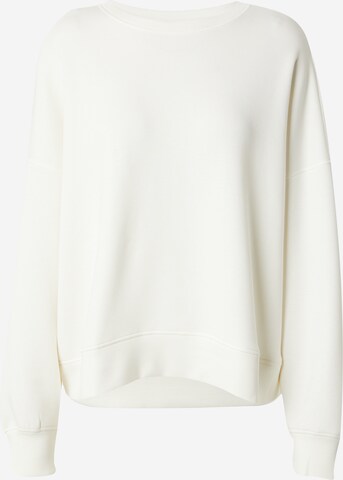 Sweat-shirt 'Dalvina' MSCH COPENHAGEN en blanc : devant