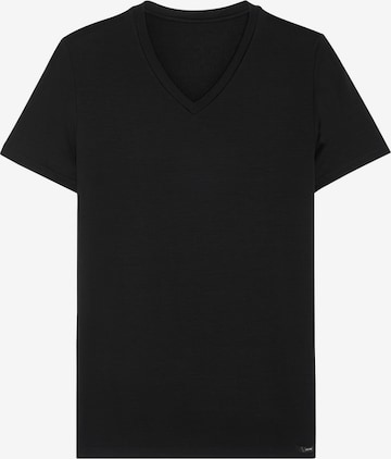 T-Shirt HOM en noir : devant