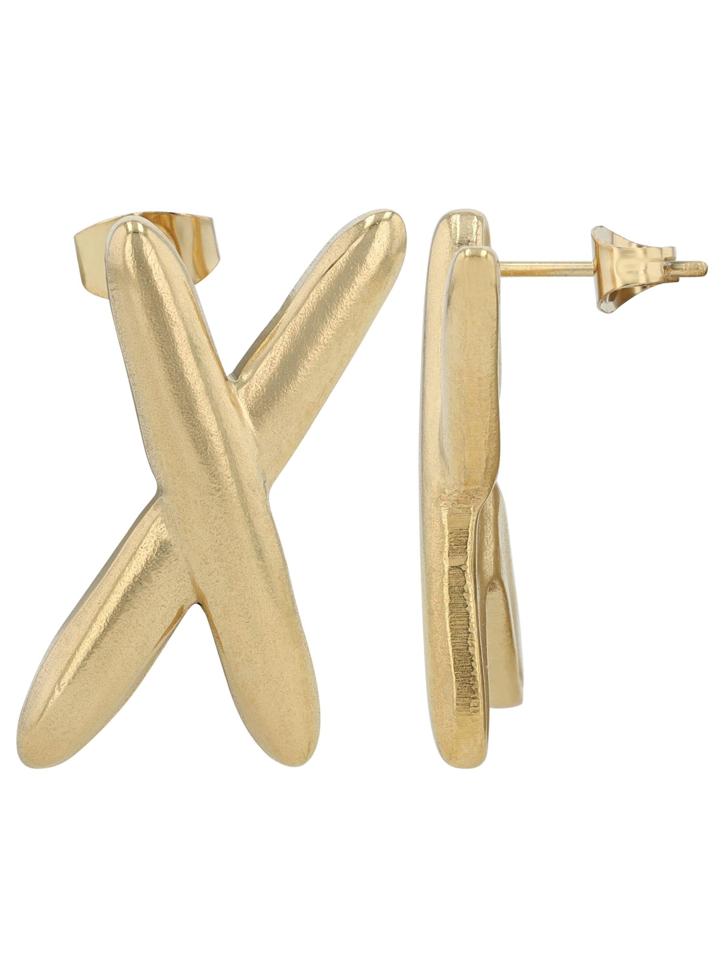 Akzent Earrings 'hautverträglich' in Gold