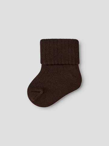 NAME IT Socken 'NBMNOBBU' in Beige