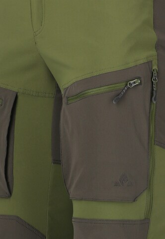 Whistler Regular Outdoorbroek 'Kodiak' in Groen