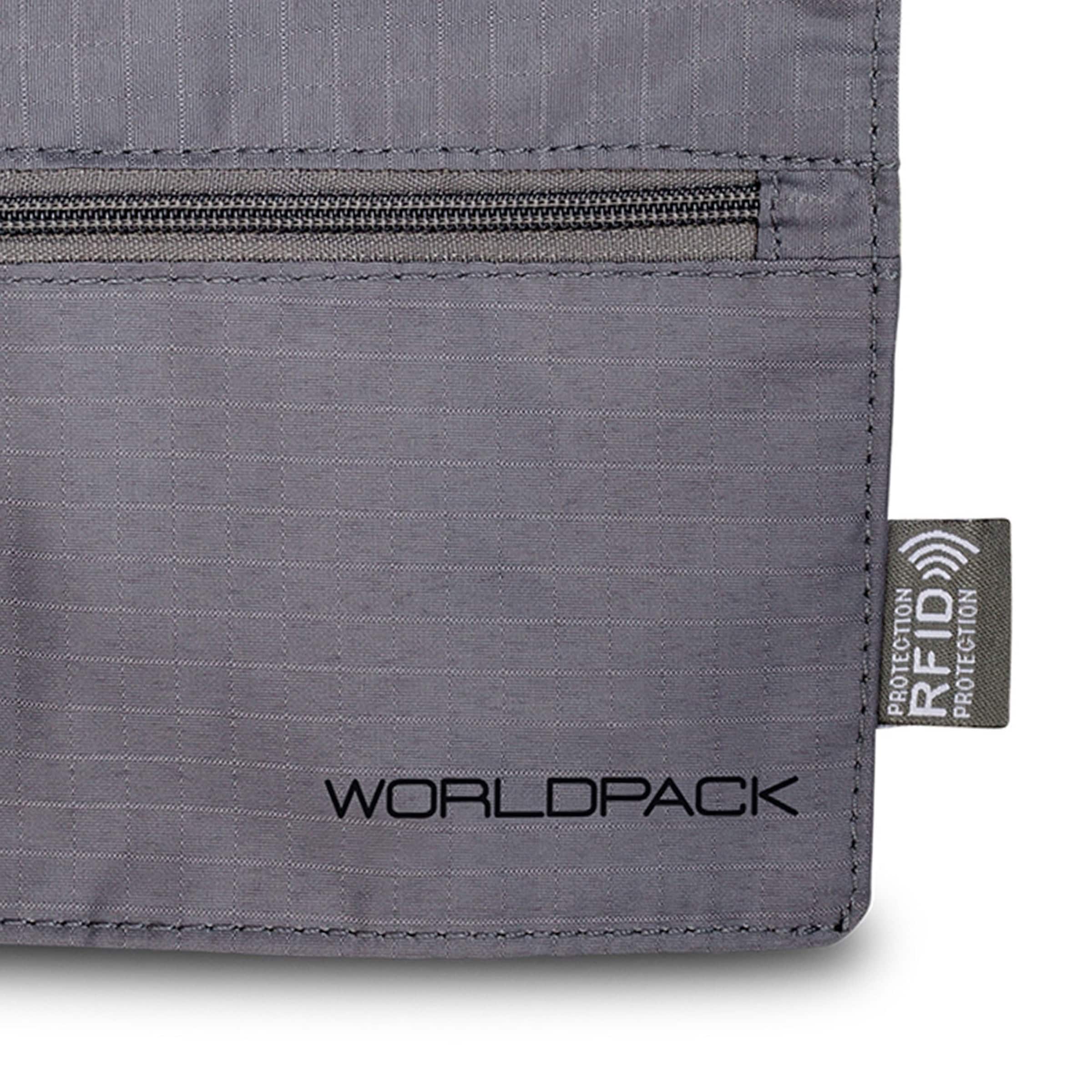 Worldpack Crossbody Bag in Grey