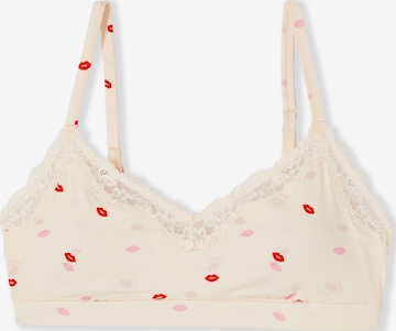 T-shirt Reggiseno di ETAM in beige: frontale