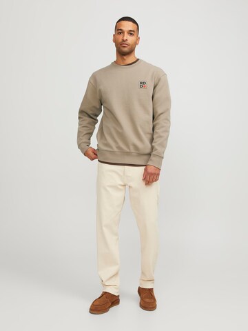 Sweat-shirt 'Dean' R.D.D. ROYAL DENIM DIVISION en beige