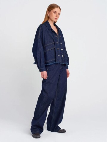 Veste mi-saison Dilvin en bleu