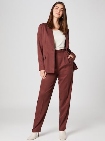 Loosefit Pantalon à pince 'Lea' Guido Maria Kretschmer Women en marron