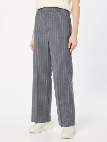 A LOT LESS Wide leg Pants 'Stella' in Grey