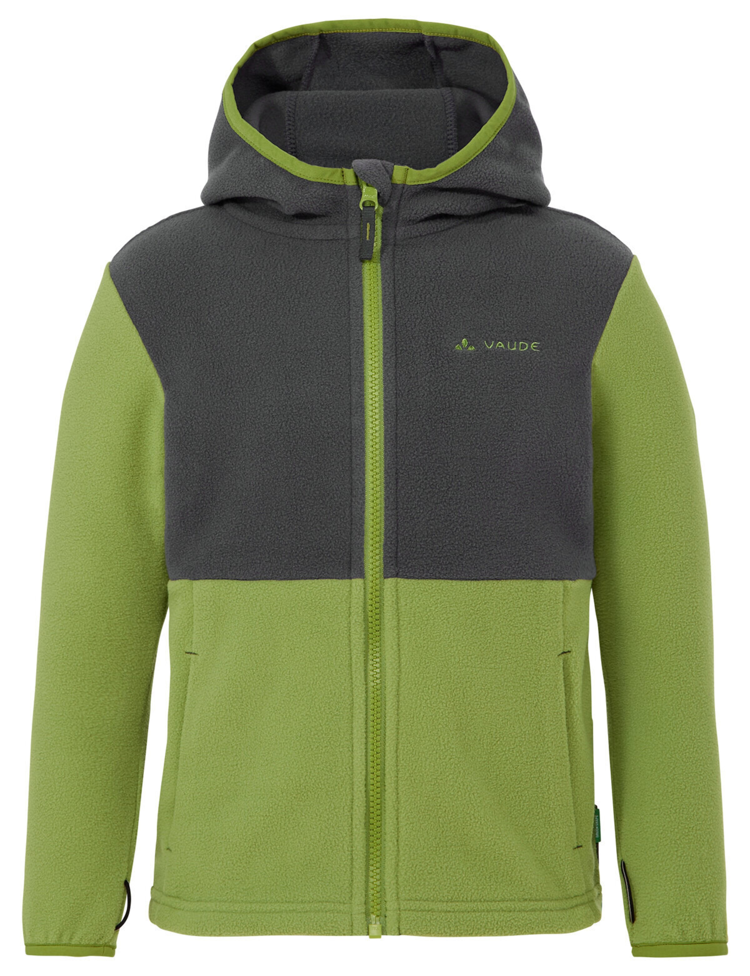 VAUDE Functionele fleece jas 'Pulex II' in Groen: voorkant