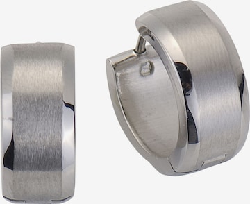 Boucles d'oreilles Zeeme en blanc : devant