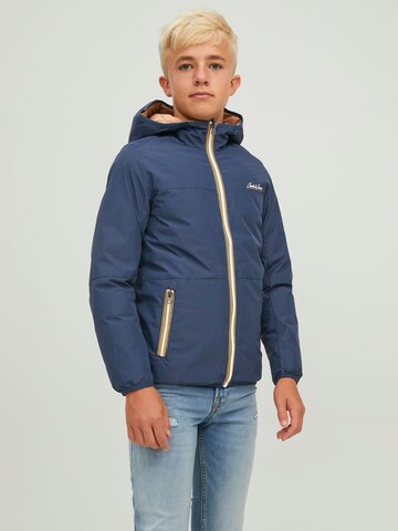 Jack & Jones Junior Jacke 'Paul' in Blau: predná strana