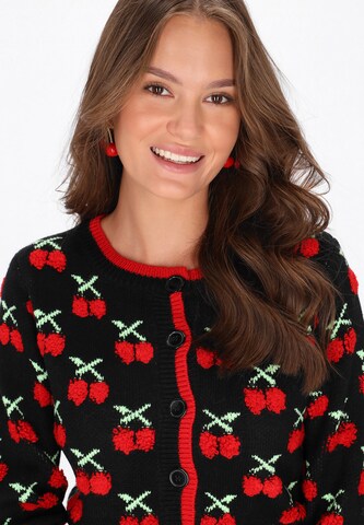 MYMO - Casaco de malha em preto