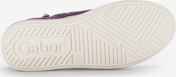 GABOR High-Top Sneakers in Purple