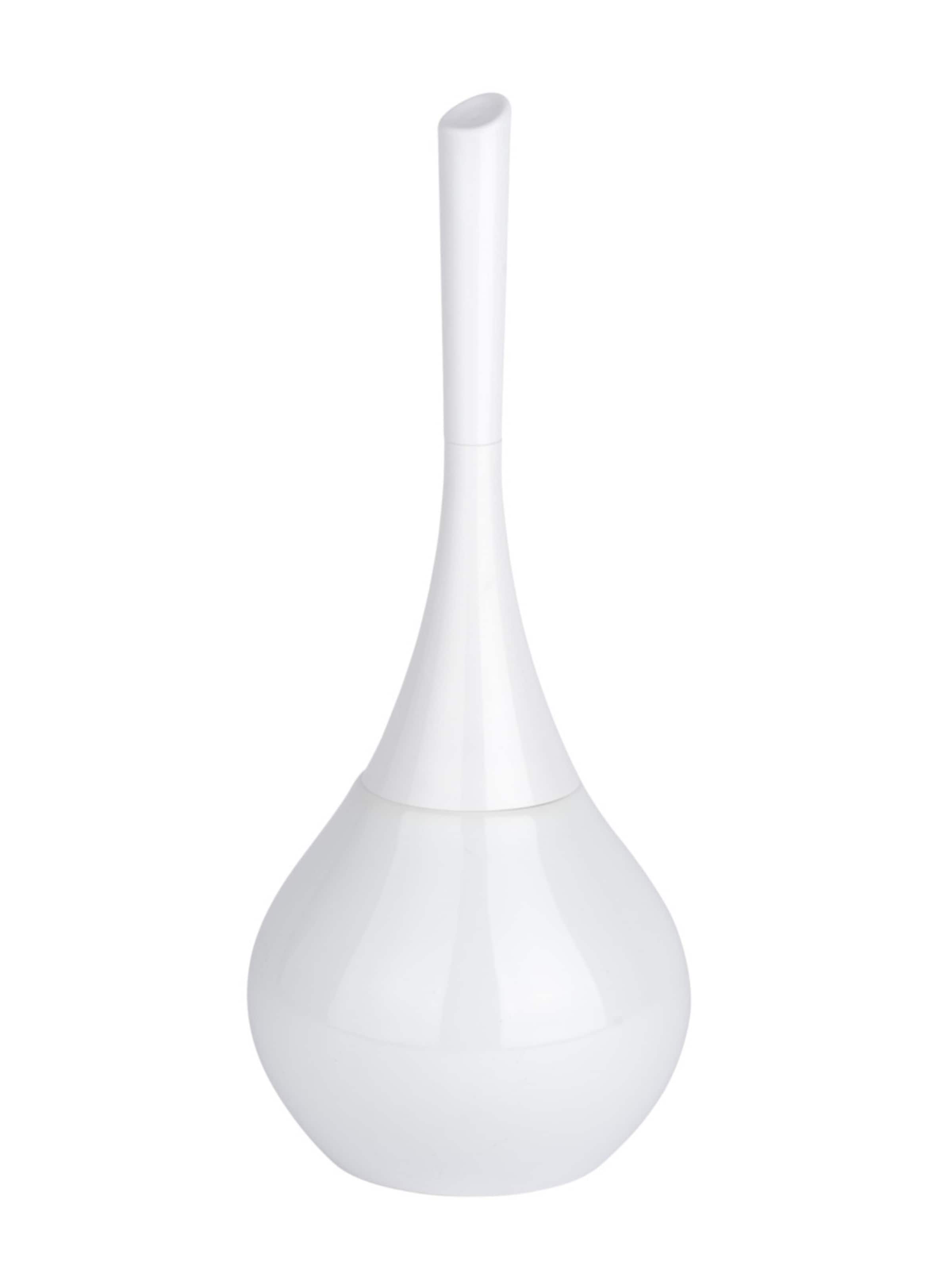 Wenko WC-Garnitur 'Flakon' in Weiß: Vorderseite